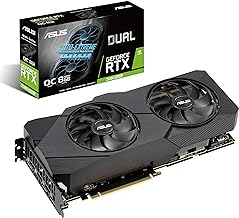 GeForce RTX 2080 Super Overclocked 8G GDDR6 Dual-Fan EVO V2 Edition VR Ready HDMI DisplayPort 1.4 Graphics Card (DUAL-RTX2080S-O8G-EVO-V2)