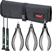 KNIPEX Tools 9K 00 80 11 US Electronic Pliers Screwdrivers Tool Set (5 Piece)