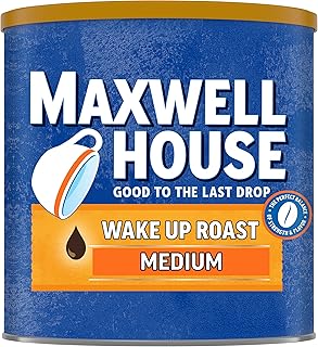 MAXWELL HOUSE Medium Roast Wake Up Roast Ground Coffee, 30.65 oz. Canister