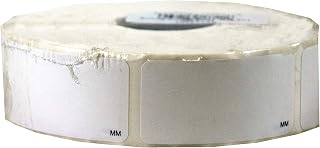 DayMark Safety Systems IT113391 Blank Removable Label, 1" x 2", White,Roll of 1000