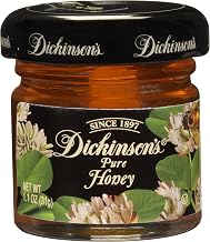 Dickinson's Pure Honey, 1.1 Ounce, 72 Count (Pack of 1)