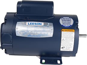 Leeson 116129.00 General Purpose Motor, 3 Phase, 56 Frame, Rigid Mounting, 1HP, 3600 RPM, 208-230/460V Voltage, 60/50Hz Fequency