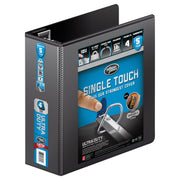 3 Ring Binder 4 Inch by Wilson Jones – 4-Inch, 4 inches, Polypropylene, Black, Model W86641