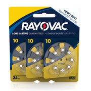 Rayovac 24 Count (Pack of 1) / 10, 24 Free / 1 Batteries & Chargers
