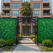Ligustrum Ficus Double-Sided Scenic Fence Screen (6ft x 50ft) by FenceScreen – 6ft x 50ft, Vinyl, Green, Model 210-5850-LFH