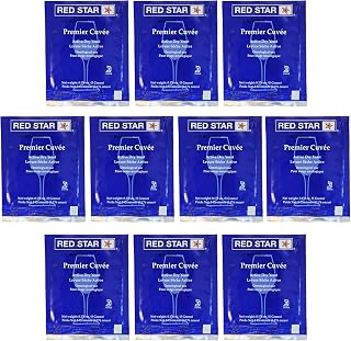 Red Star Premier Cuvee Yeast 10 Packets