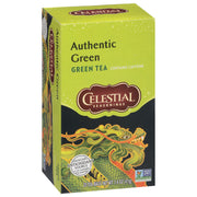 Celestial Seasonings Authentic Green Tea / 20 Count (Pack of 6) / Natural Herbal