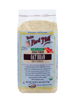 Oat Bran Cereal, Organic, 18 oz by Bob's Red Mill – 18 Ounce (Pack of 1), Model 6051C18