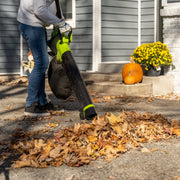 2x20-Volt Cordless Leaf Blower by Earthwise – Green, Model LBVM2202