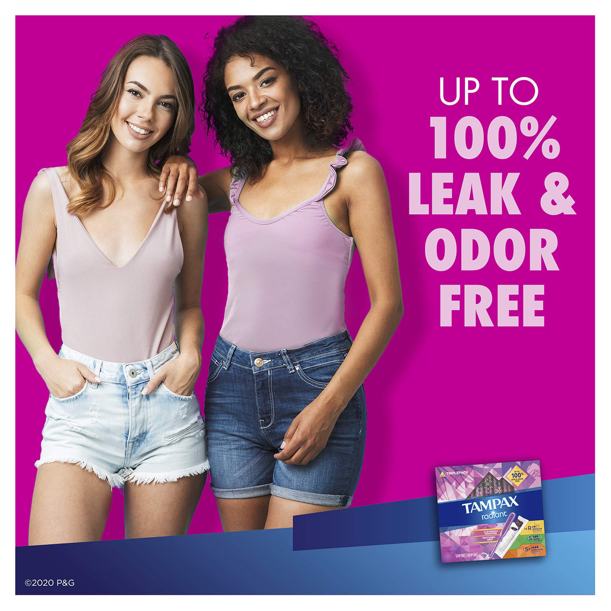 Tampons Trio Pack Regular/Super/Super Plus Absorbency by Tampax – 28 Count, Model Radiant