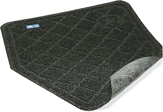 CleanShield | Urinal Mat, Non-Slip, 30-Day, Disposable by M+A Matting (Charcoal, Case of 6)