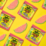 Bites Watermelon Soft & Chewy Candy by Sour Patch Kids – 12 Oz (Pack of 12), Pink/Green, Pack of 12, Model VC-a4-96820