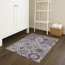 Addison Rugs Chantille ACN2729 Purple 2'6" x 3'10" Indoor/Outdoor, Machine Washable, Easy Clean, Non Shedding, Bedroom, Living Room, Dining Room, Kitchen, Patio Rug