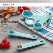 Measuring Spoons by KitchenAid – Set Of 5, 25.0 milliliters, Plastic, Aqua Sky, Model KQ057OHAQA