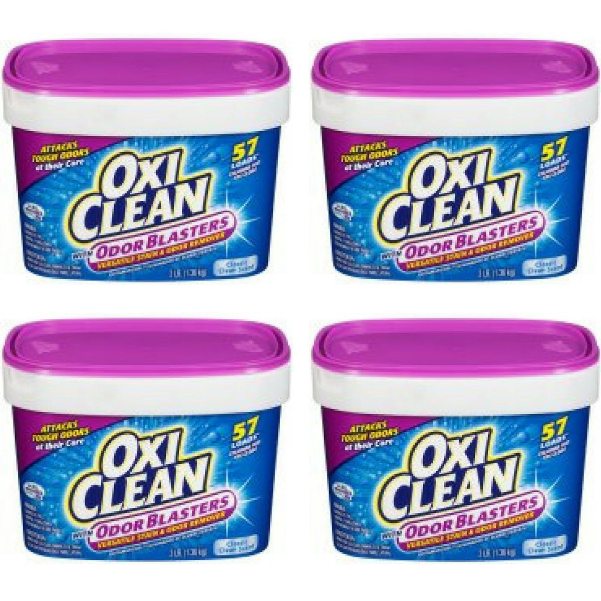 Versatile Stain Remover Odor Blasters VSR - 3lb by OxiClean – 12 Ounce (Pack of 4), Pack of 4