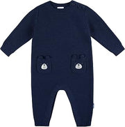 Gerber Baby Boys' Sweater Knit Romper Jumpsuit