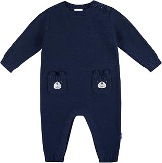 Gerber Baby Boys' Sweater Knit Romper Jumpsuit