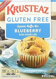 Krusteaz Wild Blueberry Supreme Muffin Mix, 17.1 Oz. Box (4 Pack)