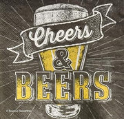 Creative Converting Paper Beverage Napkin, 6.5" x 6.5", Multicolor (322322)