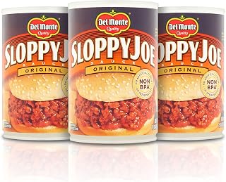 Del Monte Original Sloppy Joe Sauce (Pack of 3) 15 oz Cans
