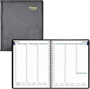 Blueline 2025 Plan & Link™ Essential Weekly Planner, Appointment Book, 12 Months, January to December, 11" x 9.0625", Black (C5950.81T-25)
