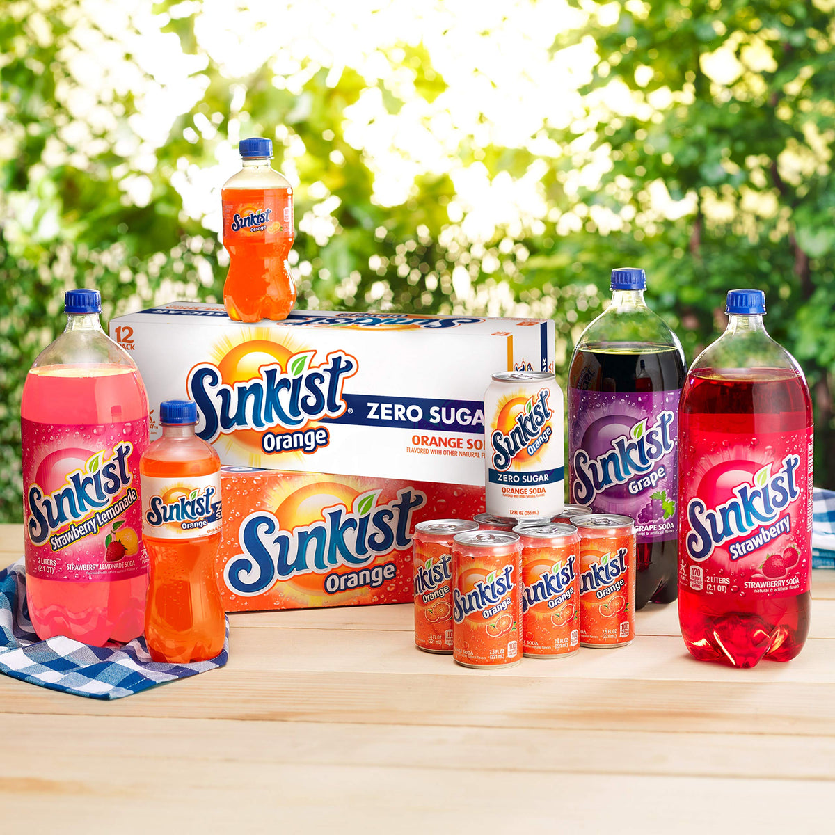 Regular 10pk Mini Can by Sunkist – 7.5 Fl Oz (Pack of 10), Orange, Pack of 10