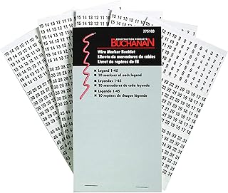Ideal Industries Ideal Electrical Wire Marker Booklet, 1-45