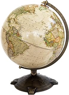 National Geographic Antique Globe 12". Made in The USA