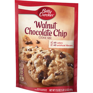 Walnut Chocolate Chip Cookie Mix by Betty Crocker – 17.5 Ounce (Pack of 1)