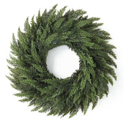 UAPINO Cedar Wreath, 26 Inch Diameter, Green