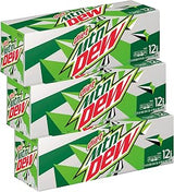 Diet Mountain Dew Soda, Fridge Pack Bundle, 12 fl oz, 36 Cans