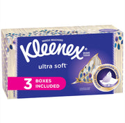 Kleenex White / 120 Count (Pack of 3) / 1 Box Tissues