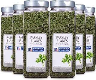 McCormick Culinary Parsley Flakes, 2 oz (Pack of 6) - Six 2 Ounce Containers of Dried Parsley Flakes for Vegetable-Like Taste, Ideal for Flavoring Chicken Salads, Fish and More