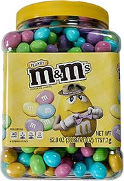 M&M's Peanut Chocolate Easter Candy Jar (62 Oz.)
