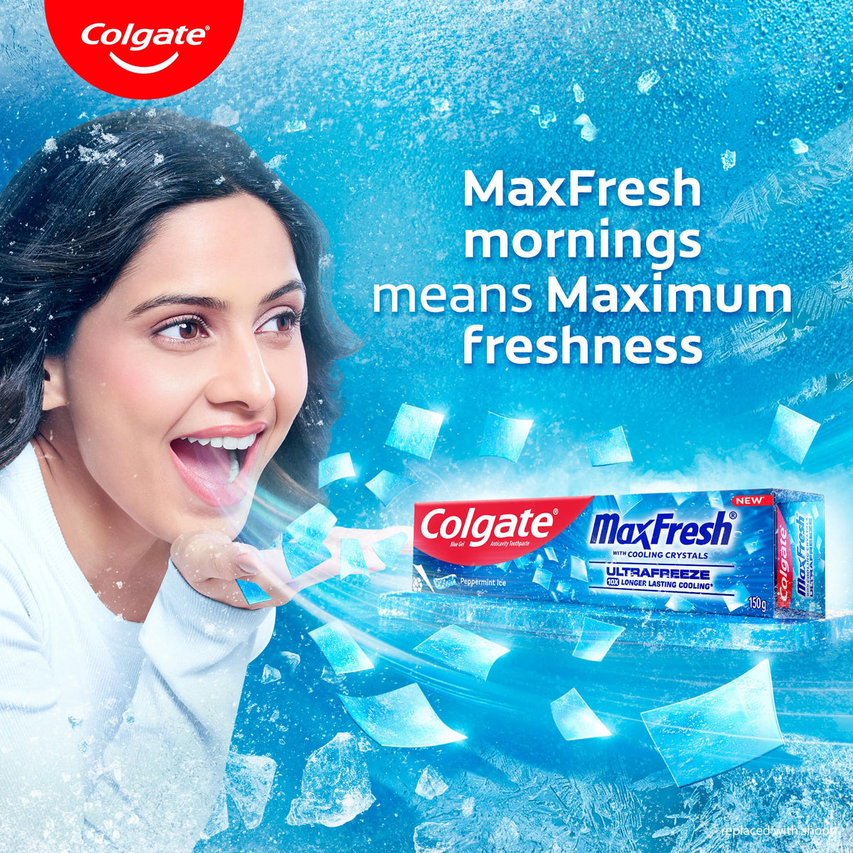 Maxfresh Blue Toothpaste - 150 g by Colgate – 5.29 Ounce (Pack of 1), Model 1611442