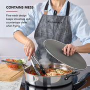 KitchenAid Stainless Steel / 13 inches / 1 Splatter Screens