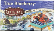 Celestial Seasonings Herbal Tea, True Blueberry, 20 count, 1.6 Ounce (mburring)