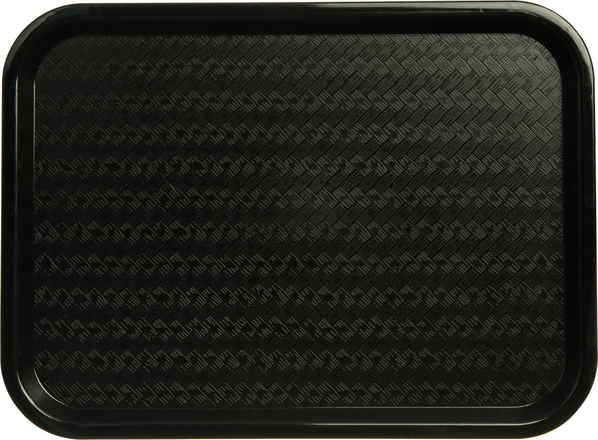 Carlisle FoodService Products Negro / 12 / 0.7" x 0.5" x 0.3" (Pack of 12) Serving Trays