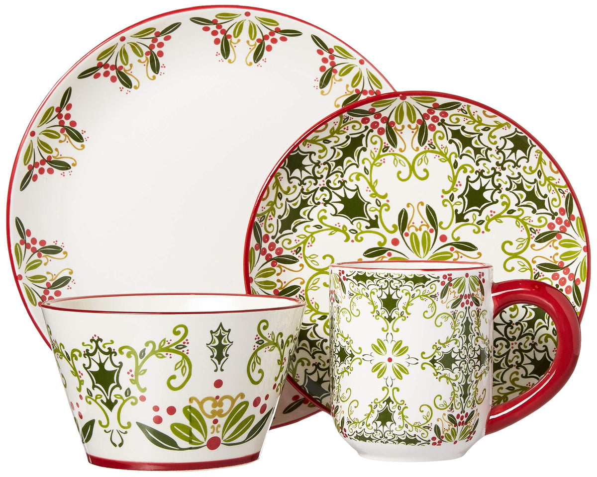 American Atelier Green / Round / 1 Dinnerware Sets