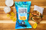 Barnana Sea Salt & Vinegar / 5 Ounce (Pack of 8) / 1 Dried Banana Chips