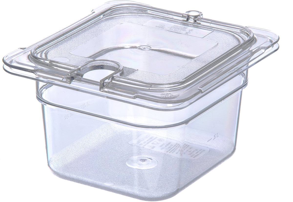 Carlisle FoodService Products Clear / 4 Inches / Modern Storage & Transport
