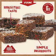 Chocolate Fudge Brownie Mix by Kodiak Cakes – 14.8 Ounce (Pack of 6), Pack of 6, Model 10705599012959