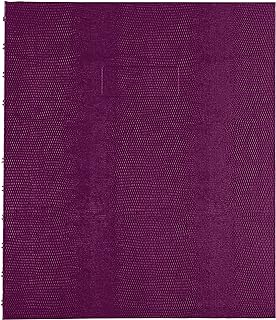 Blueline MiracleBind™ Notebook, Refillable, Lizard-Like Hard Cover, 11" x 9-1/16", 150 Ruled Pages, Grape (AF11150.95)