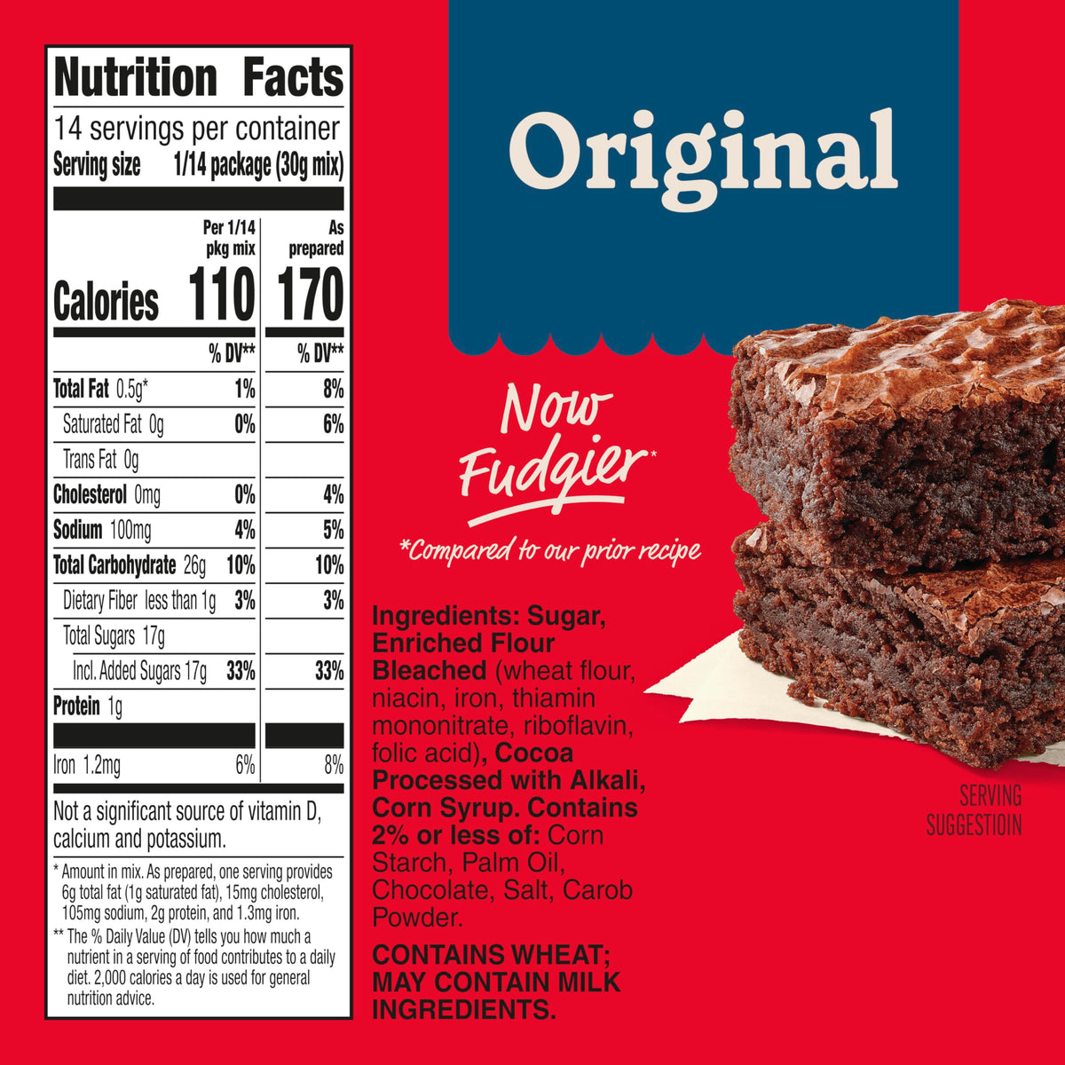 Delights Supreme Original Brownie Mix by Betty Crocker – 15 Ounce (Pack of 1)