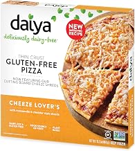 Daiya Dairy Free Cheeze Lover's Gluten Free Pizza, 15.7 Ounce (Pack of 8)