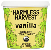 Dairy-Free Cup Yogurt - Vanilla 24oz by Harmless Harvest – 24 OZ, Model 85000302345