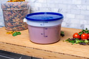 Carlisle FoodService Products 12 Quart (Pack of 1) / 6 / White Containers