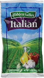 Hidden Valley Italian Dressing, 1.5-Ounce Portion Packs (Pack of 84)