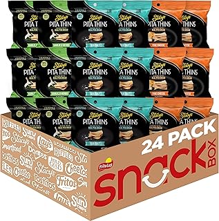 Stacy's Pita Thins Variety Pack, No Artificial Colors or Flavors, 1 Oz (24 Count)