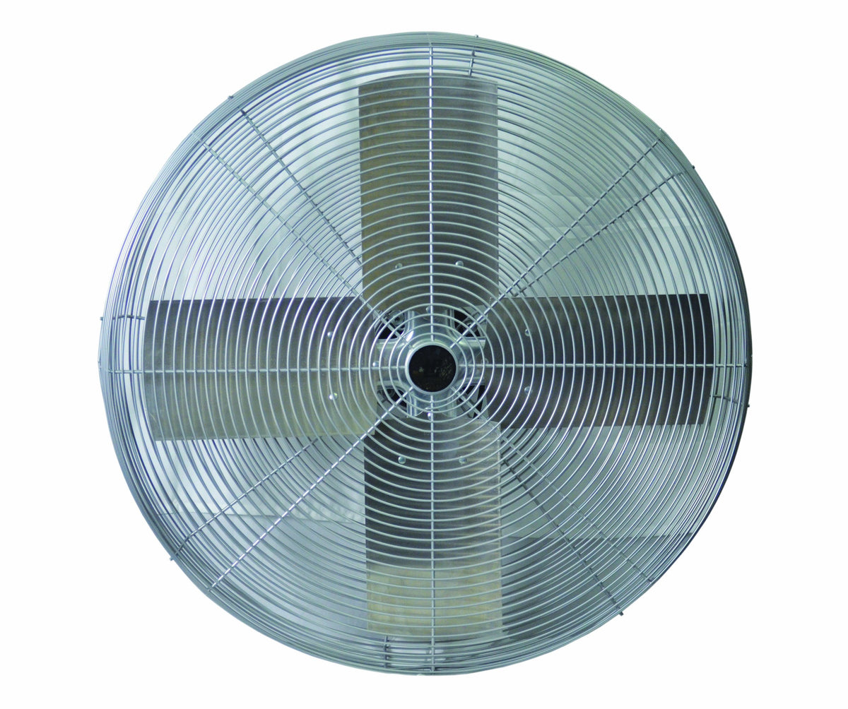 Corporation HDH-30-G Heavy Duty Industrial Circulator Head by TPI – 32"L x 32"W x 16"H, Aluminum, Chrome, Model HDH30G